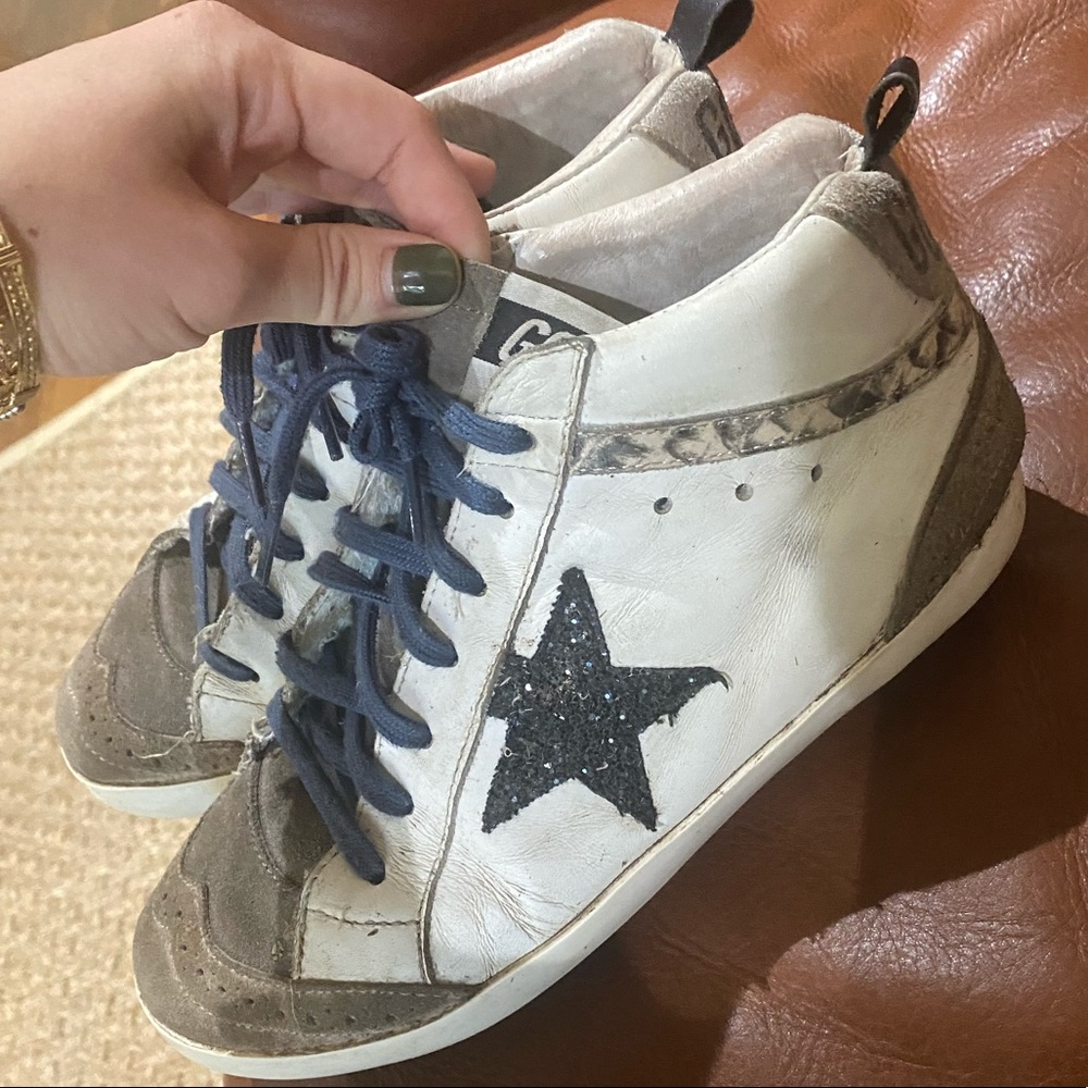 golden goose sneakers size 37.